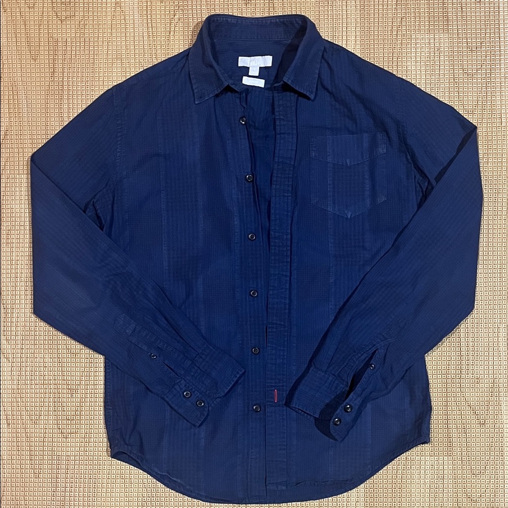 Boden Navy Casual Button-Down Shirt